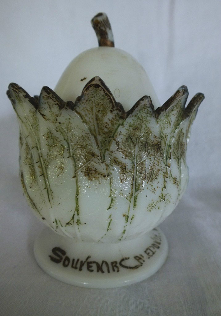 Pear Souvenir - Mustard Container 