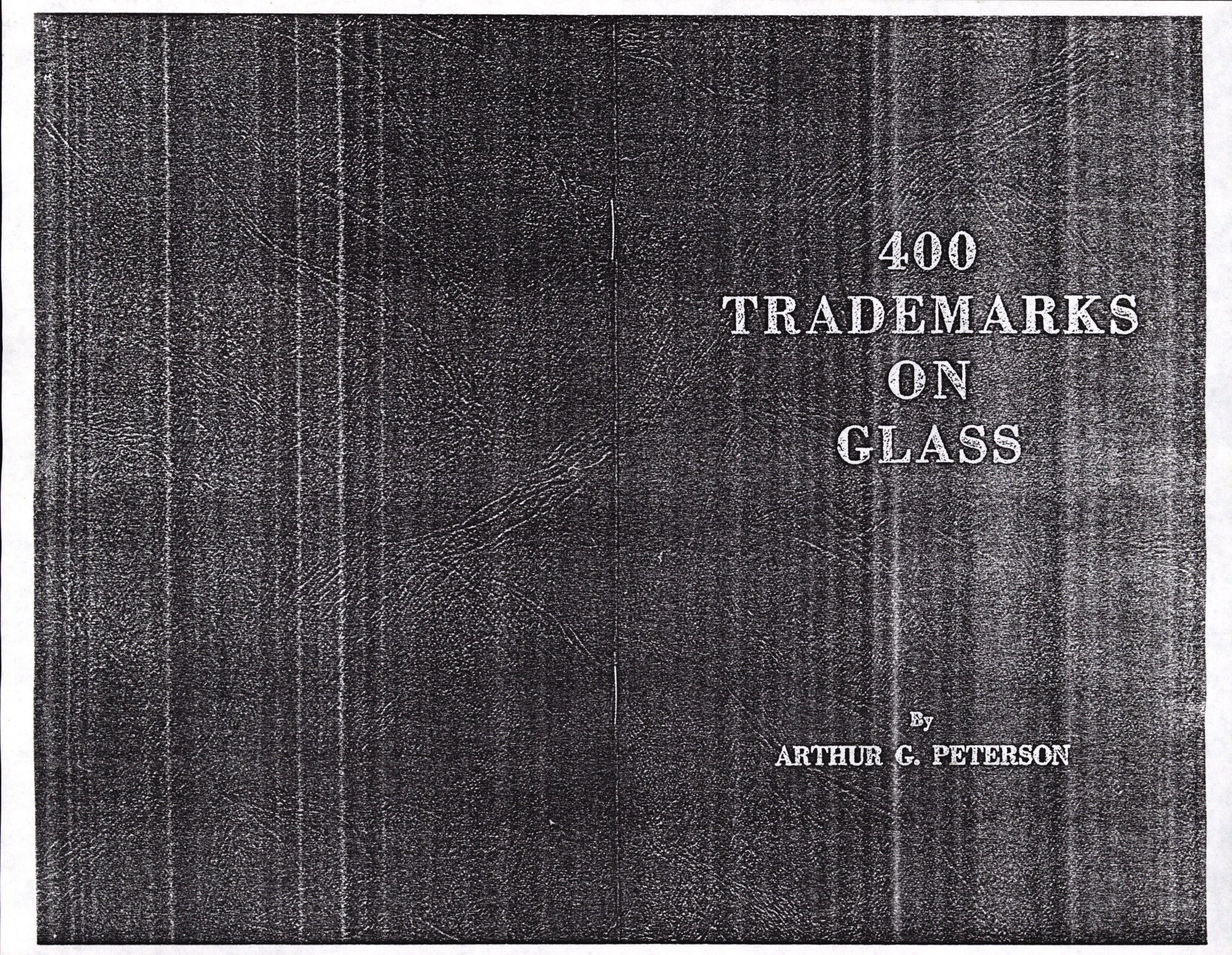 400 Trademarks on Glass, Arthur G Peterson front.jpg