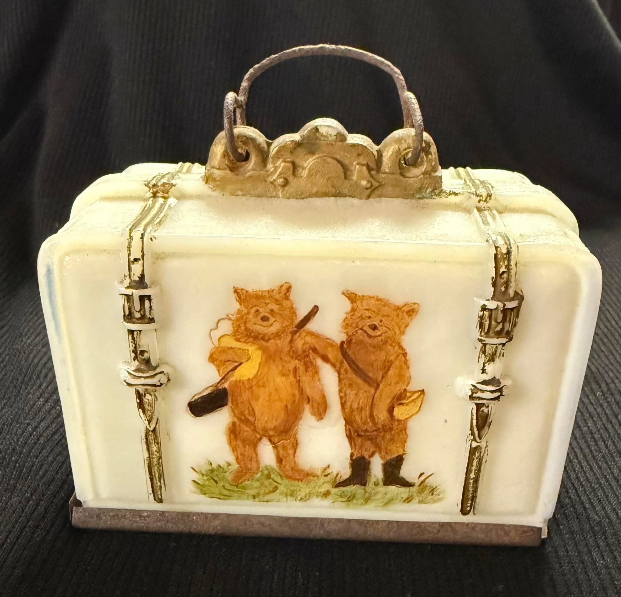 Roosevelt Bears Suitcase Candy Container