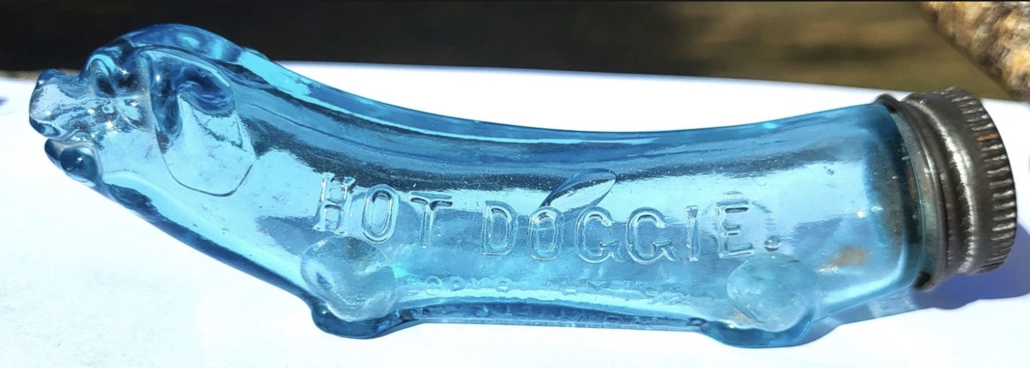 Hot Doggie Candy Container