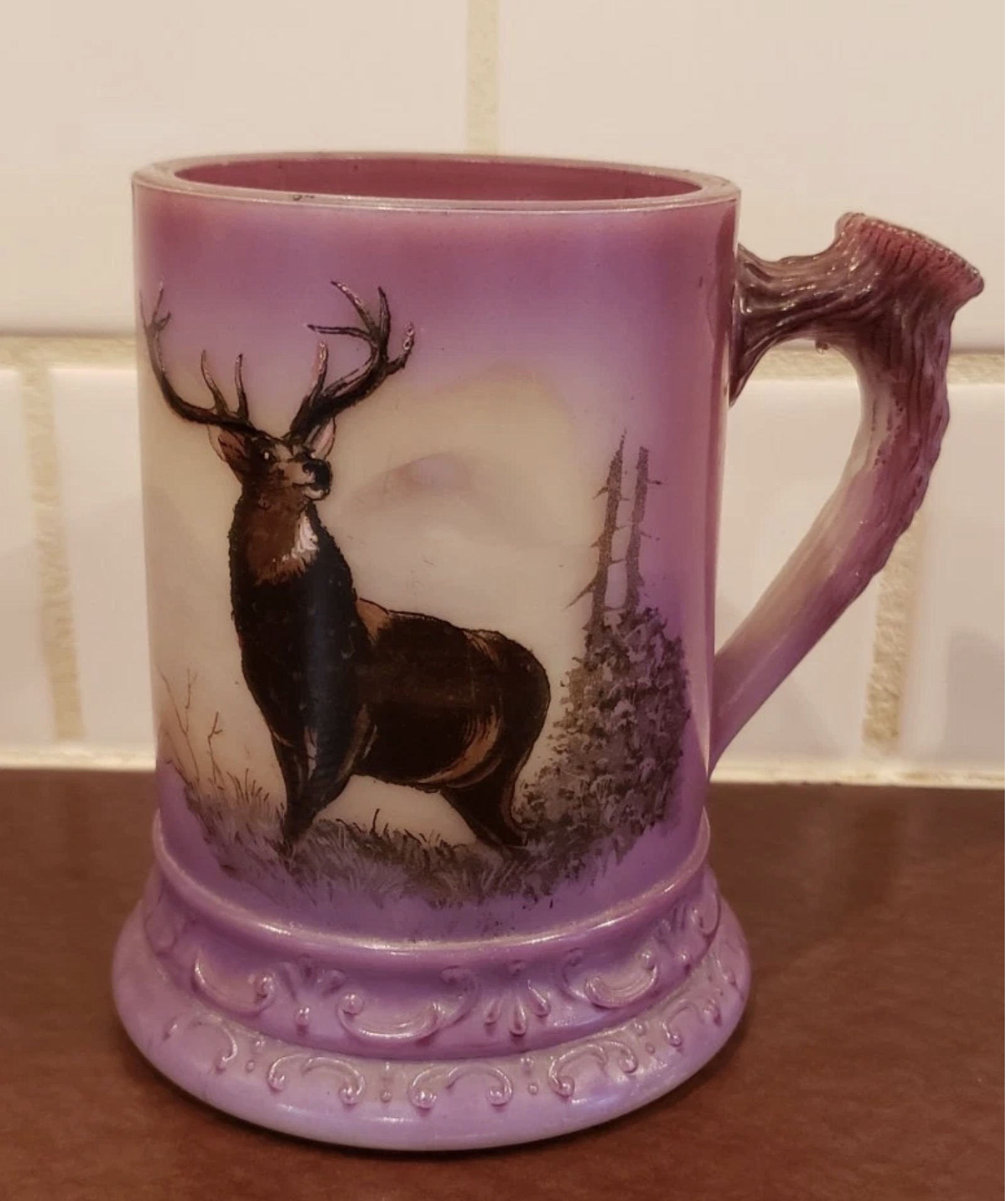 Elk Purple Rookwood Mug