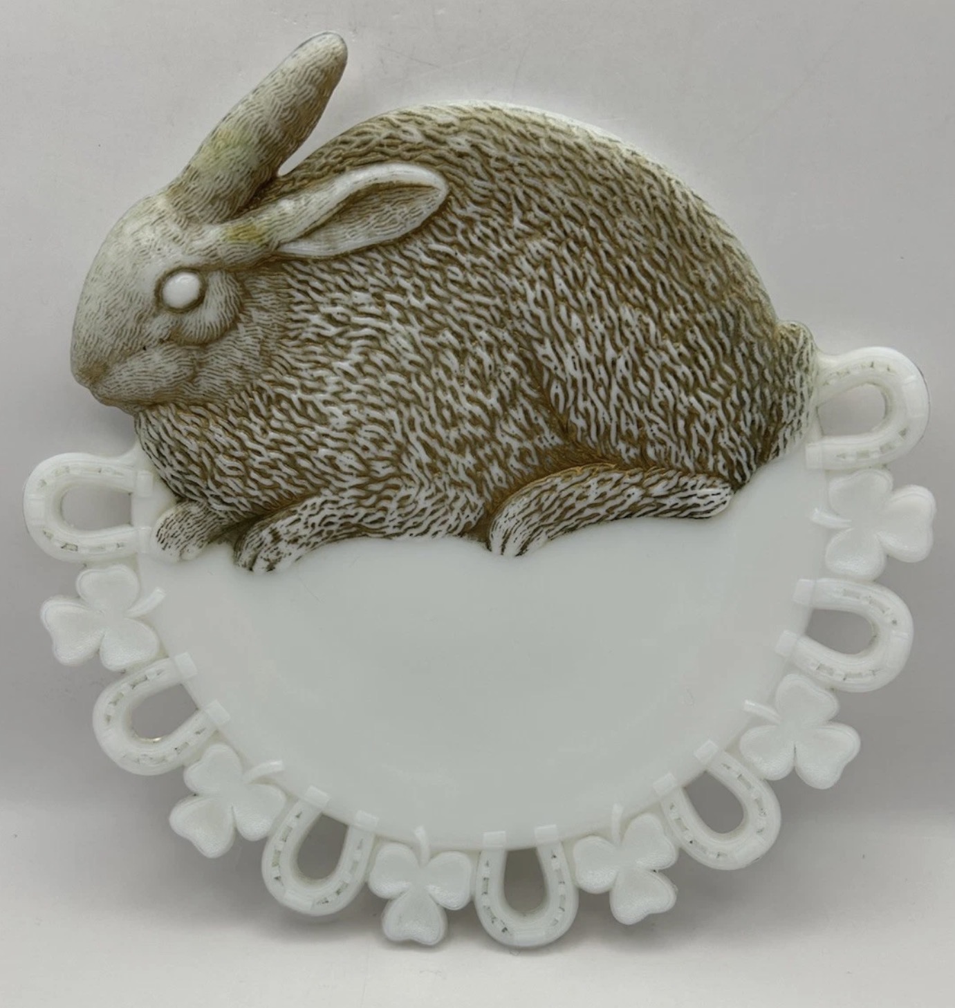 Rabbit Plate (various decorations shown)