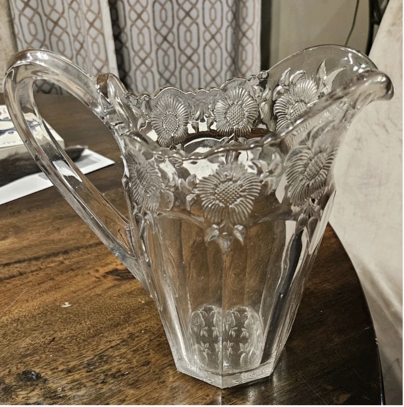 Floral Colonial Pitcher