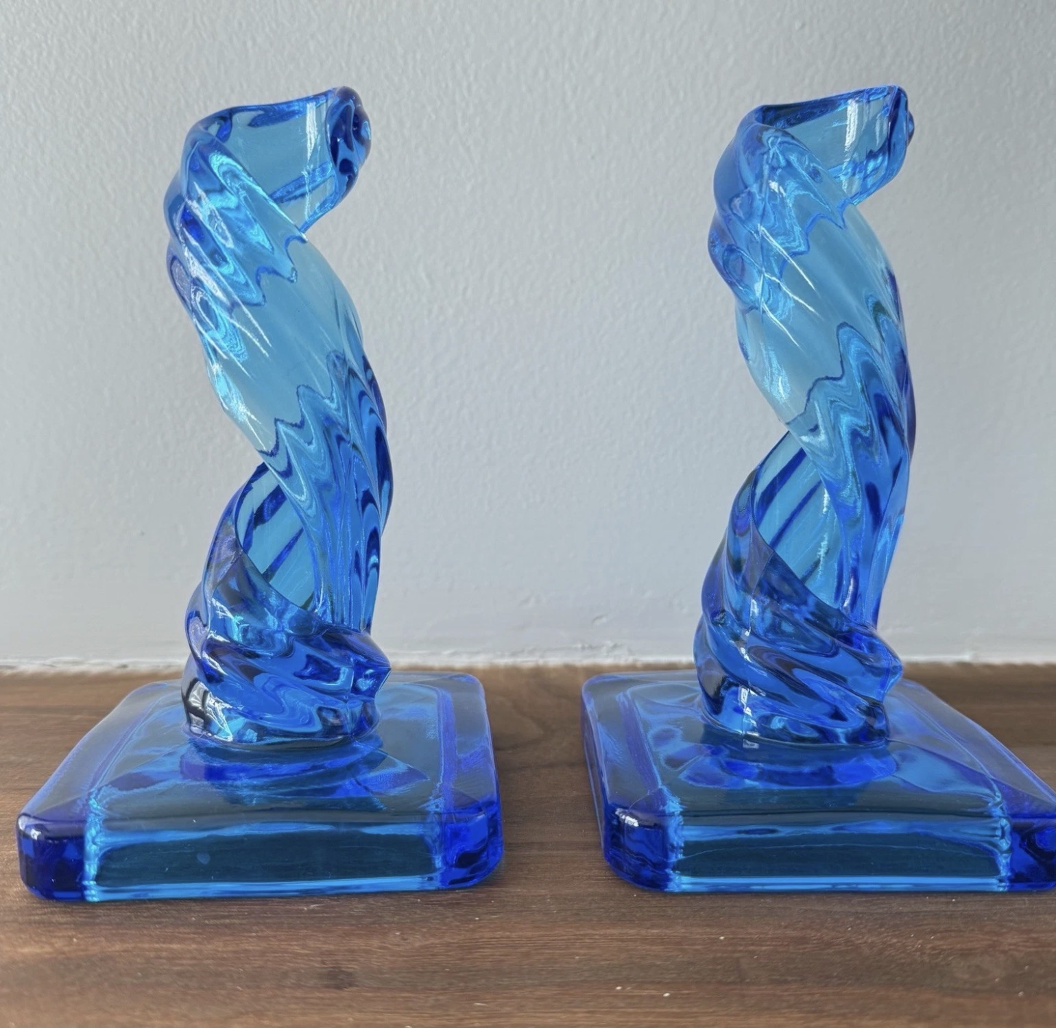 1933 Spiral Candleholders