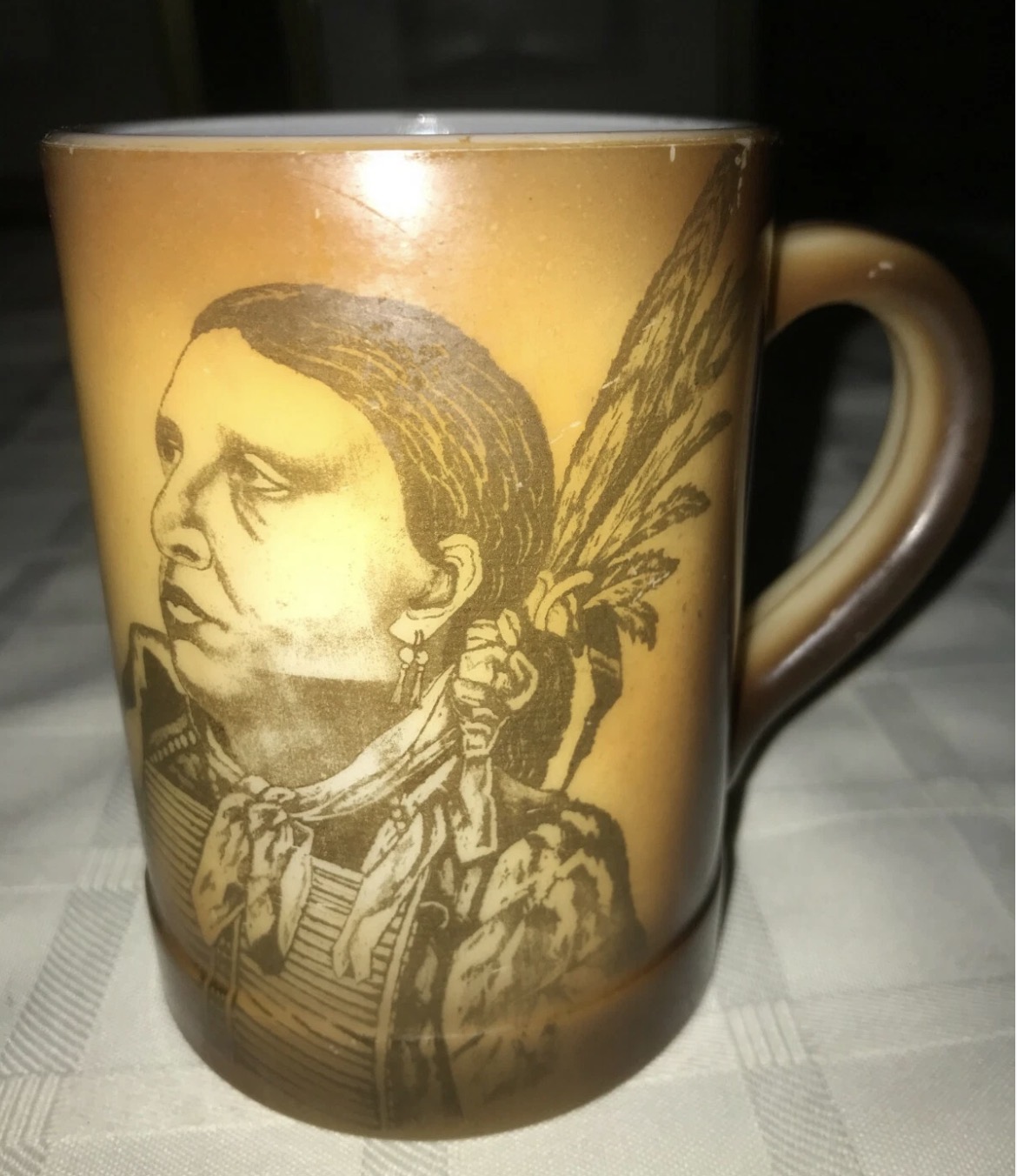 Rookwood / Pottery Effects Indian Mug 