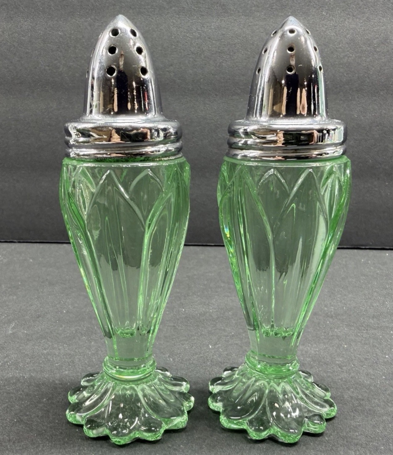 Lotus 1921 Salt and Pepper Shakers 