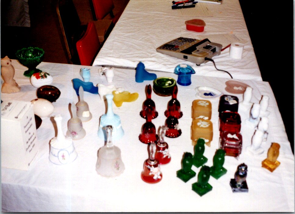 Westmoreland Glass Auction Date Unknown