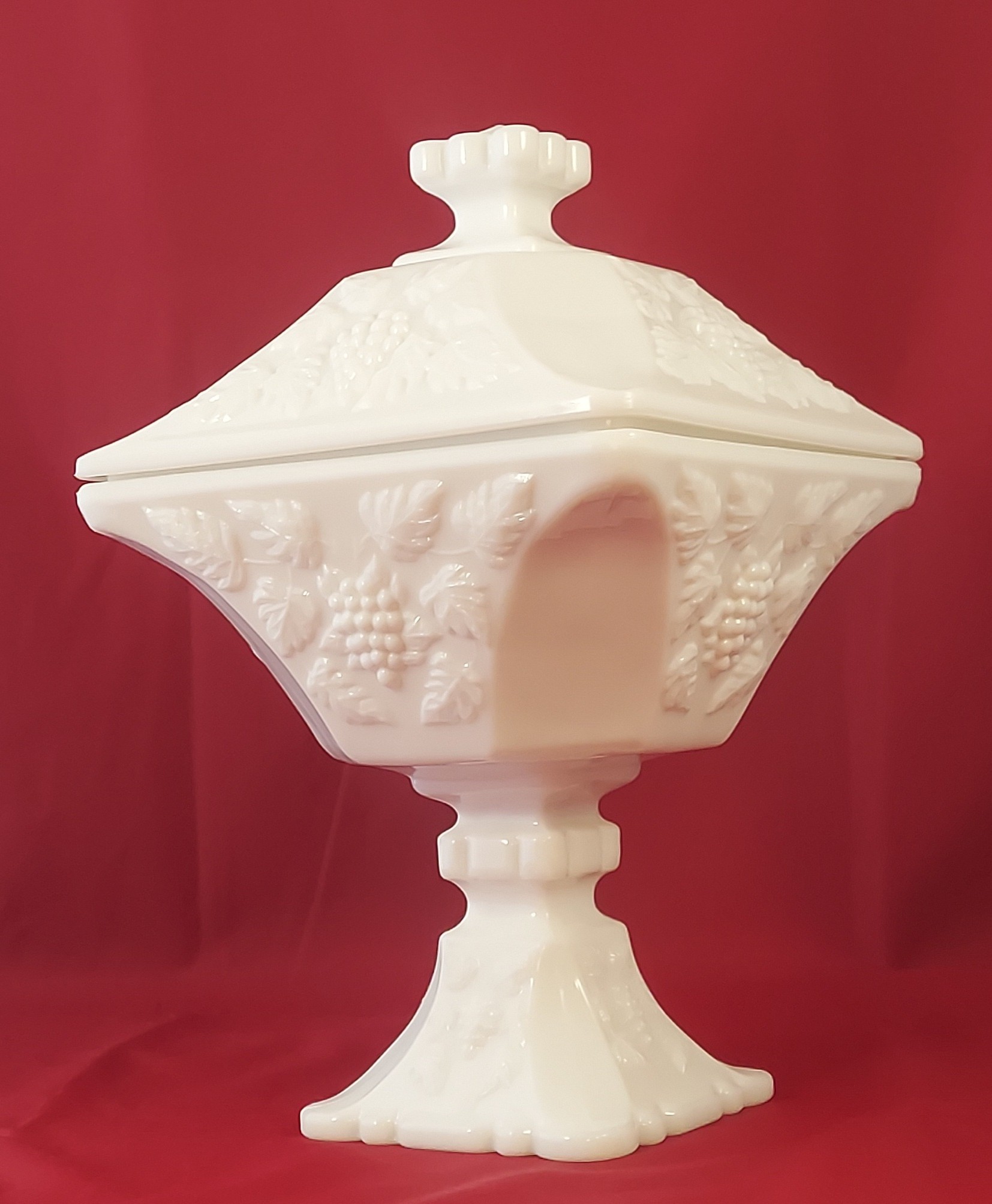 Square Bowl and Lid
