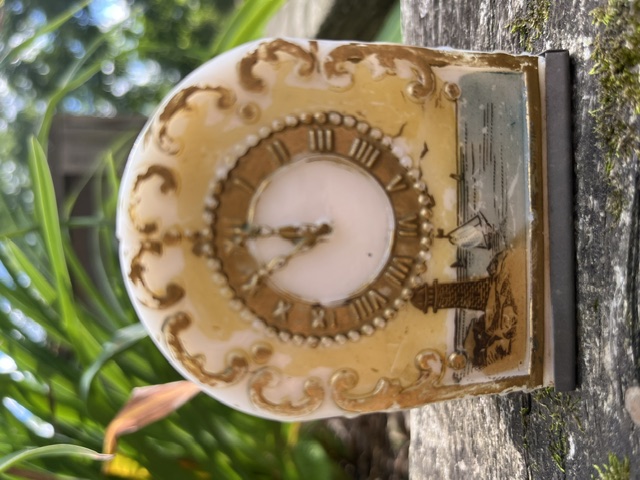 Tombstone Clock Candy Container