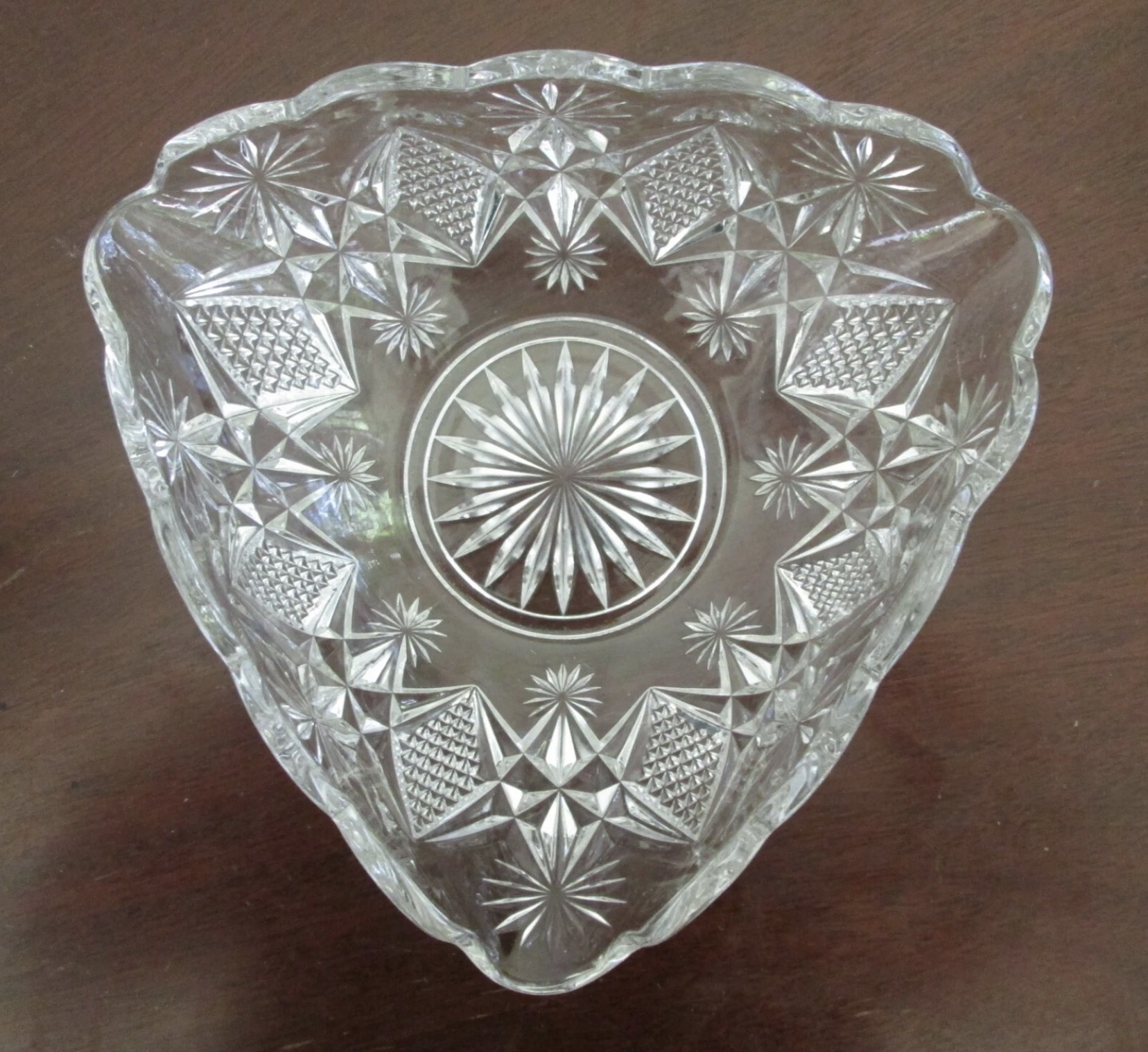 Sterling Triangle Bowl