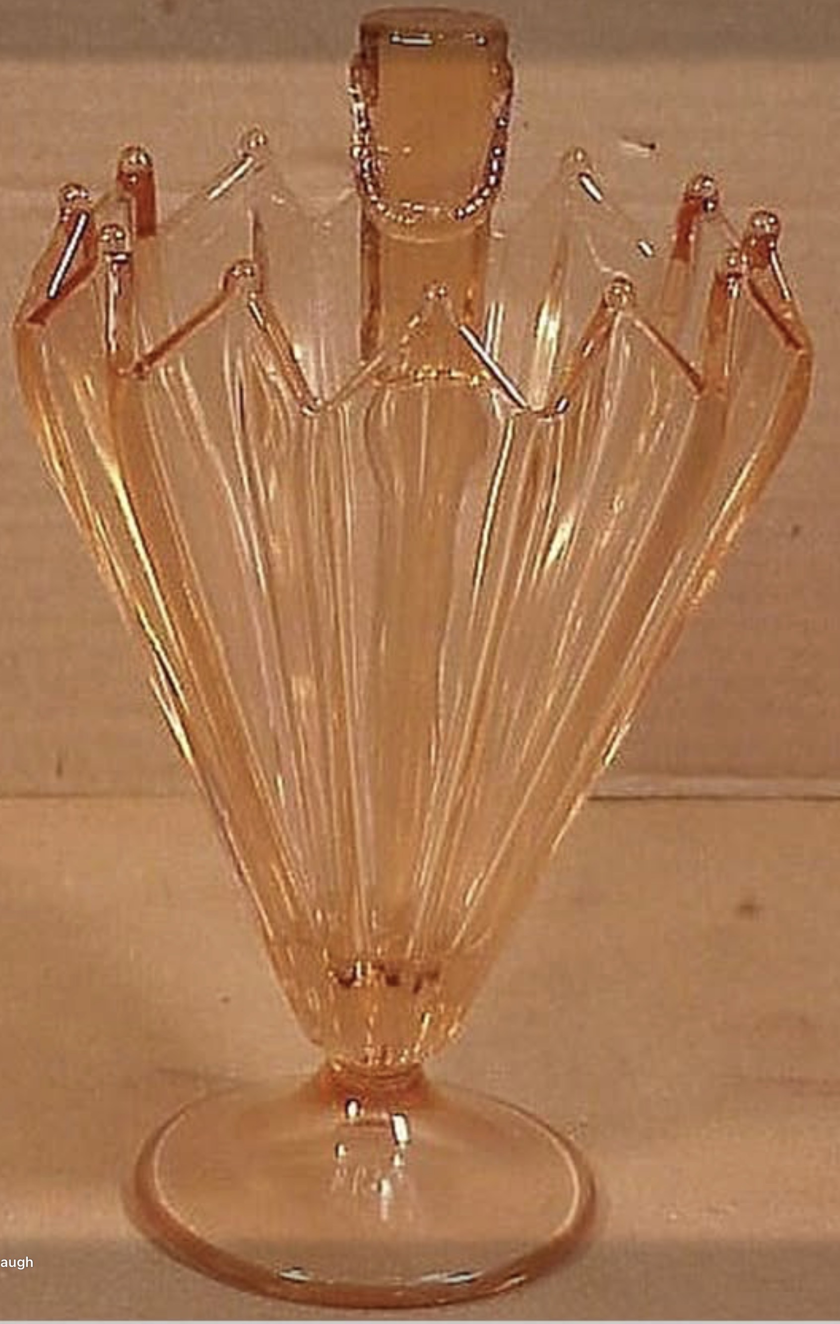 1709 8” Umbrella Vase with Handle
